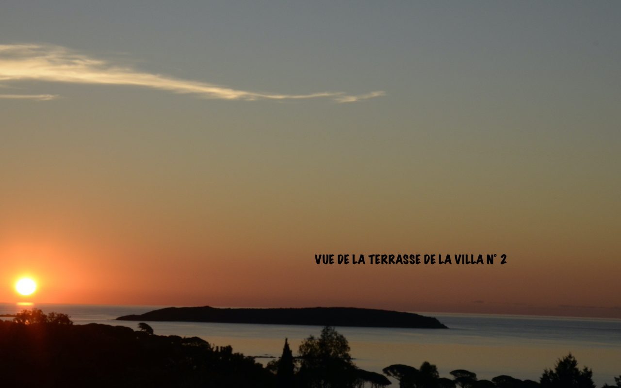 Vue de la Terrasse Villa 2